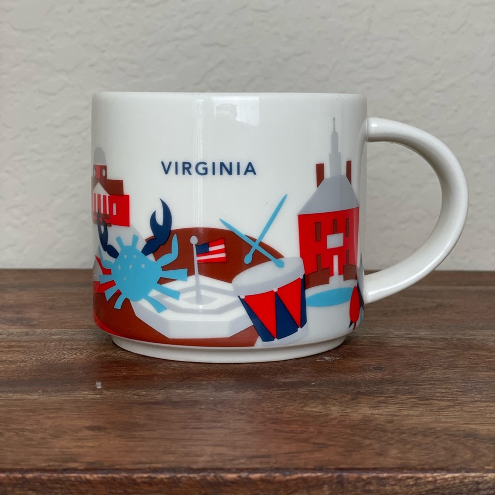 Starbucks You Are Here Collection Virginia